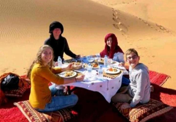 Desert Berber Fire Camp Merzouga Exterior foto