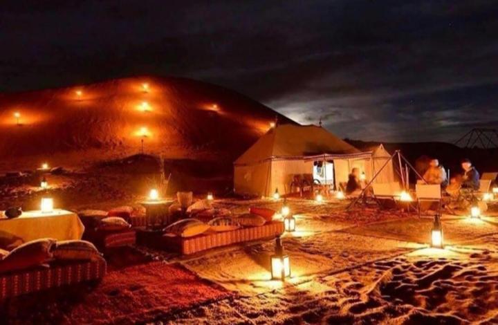 Desert Berber Fire Camp Merzouga Exterior foto